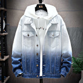 Men's Denim Jacket Loose Jacket Student Clothes Men