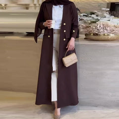New Designer Model Comfortable Mid-length Women's Trench Coat