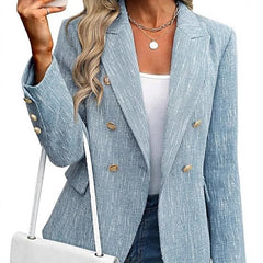 Women's Clothing Solid Color Suit Autumn Simplicity Style